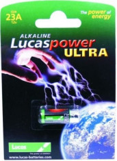 Baterie Alcalina Lucas PowerUltra, 23A, 12V foto