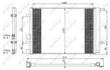 NRF 350095 EASY FIT Condensator, climatizare
