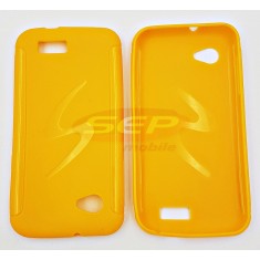 Toc plastic siliconat Allview V1 Viper GALBEN