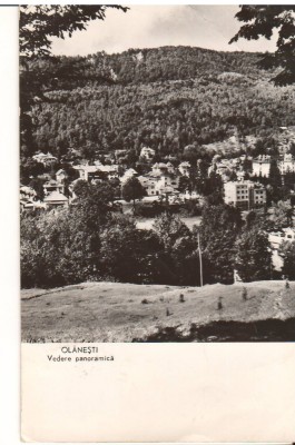 CPIB 22684 - CARTE POSTALA - OLANESTI, VEDERE DIN STATIUNE, RPR foto
