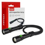Lampa de inspectie pentru gat AMiO, reincarcabila, 2x P50, zoom