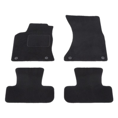 Set covorase auto mocheta Velor AUDI Q5 (8R), 09.2008-09.2016, negru, foto