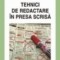 Tehnici de redactare in presa scrisa
