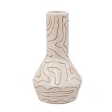 Vaza Dial, Ceramica, Alb, 21cm ComfortTravel Luggage