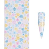 Cumpara ieftin Folie de Transfer Unghii LUXORISE, Christmas Sky