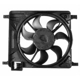 GMV radiator electroventilator Chevrolet Spark (M300), 03.2010-2014 , tip climatizare , dimensiune 395mm, fara pre-rezistor, cu 2 pinimm, Aftermarket