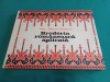 Broderia Rom&acirc;nească Aplicată Elena Stănescu-Bătr&icirc;nescu 1978, Carte Artă Populară, Editura Tehnică, Coperta Cartonată, Ilustrații Color