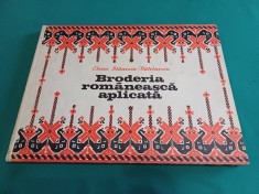 BRODERIA ROM&Acirc;NEASCĂ APLICATĂ *ELENA STĂNESCU-BĂTR&Icirc;NESCU / 1978 * 43