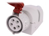Conector alimentare AC trifazat soclu mamă 16A 400VAC IP44