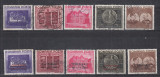 ROMANIA 1941LP 143 LP 143 II FUNDATIA CAROL I +SUPRATIPAR CHISINAU STAMPILATE, Stampilat