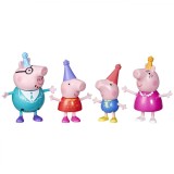 PEPPA PIG SET FIGURINE PETRECERE IN FAMILIA PIG, Hasbro