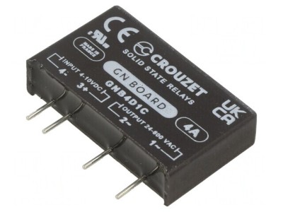 Releu semiconductor curent continuu 4A Ucom 4-10VDC GNB4D1C foto
