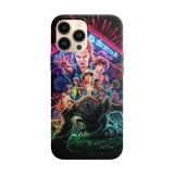 Husa compatibila cu Apple iPhone 12 model Stranger Things, Silicon, TPU, Viceversa, Transparent, Carcasa