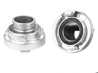 Set 2 cuplaje pentru furtun de pompieri 2&amp;quot; 52mm, Geko G70102 foto