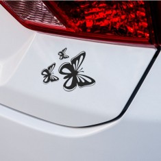 Sticker Fluture foto