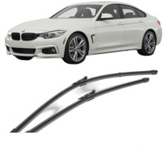 Set stergatoare auto Valeo pentru BMW Seria 3 Gran Turismo (F34) 2012-2018, 2 buc, cauciuc siliconat, 600x475mm