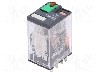 Releu electromagnetic, 24V AC, 12A, DPDT, serie RXM, SCHNEIDER ELECTRIC - RXM2AB1B7