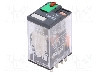 Releu electromagnetic, 24V AC, 12A, DPDT, serie RXM, SCHNEIDER ELECTRIC - RXM2AB1B7 foto