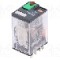 Releu electromagnetic, 24V AC, 12A, DPDT, serie RXM, SCHNEIDER ELECTRIC - RXM2AB1B7