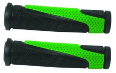Mansoane bicicleta Caper (Negru + Verde)