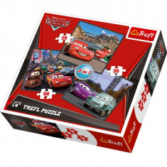 Puzzle Cars 3 in 1 Trefl foto