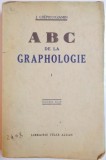 ABC DE LA GRAPHOLOGIE J. CREPIEUX JAMIN 1929, franceza, Psihologie, brosata