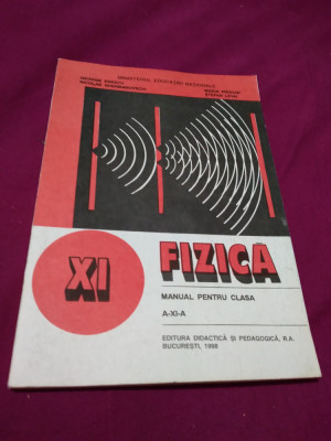 MANUAL FIZICA CLASA XI GEORGE ENESCU 1998 /NOUA foto