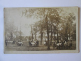 Rară! Carte poștală foto Lacu Sărat:Restaurant Rădulescu,circulată 1928, Circulata, Fotografie, Printata, Braila