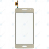 Panou tactil cu digitizor Samsung Galaxy Grand Prime VE (SM-G531) auriu GH96-08757C