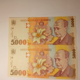 Di 19 Bancnota 5 000 lei 1998 UNC FIlifgram mare
