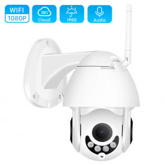 1080 2MP IP IR Camera wireless video PTZ exterior externa intercom 5X zoom WIFI foto