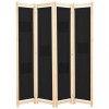 VidaXL Paravan de cameră cu 3 panouri, 120x170x4 cm, textil