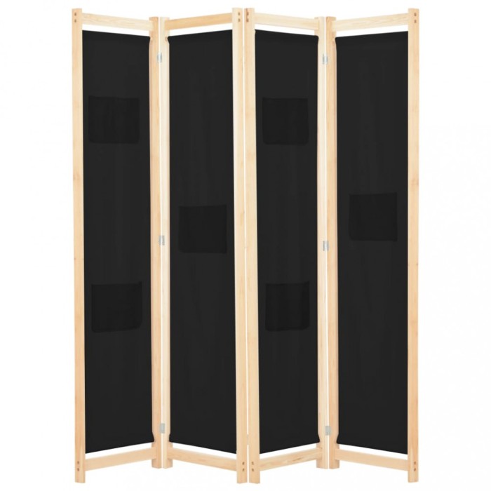 vidaXL Paravan de cameră cu 3 panouri, 120x170x4 cm, textil