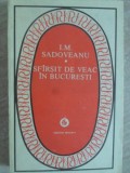 Sfarsit de Veac in Bucuresti - I.M. Sadoveanu, Minerva 1984, Roman, Beletristica, Editie Paperback