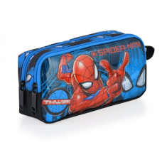 Penar dreptunghiular cu 2 fermoare, Spiderman