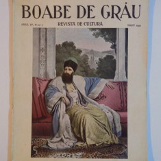 REVISTA DE CULTURA BOABE DE GRAU , ANUL IV NR. 5 MAI 1933