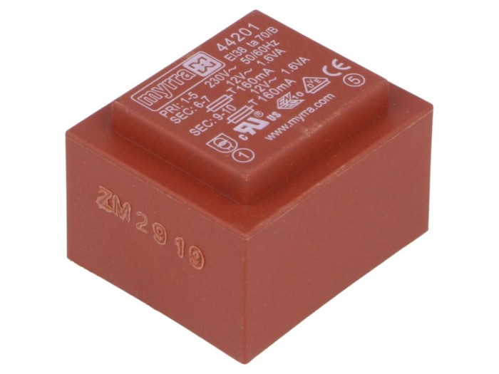 Transformator &icirc;ncapsulat 3,2VA 230V 12V