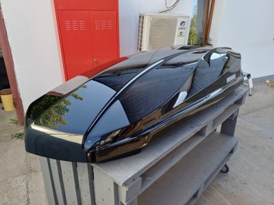 Cutie portbagaj Menabo Starla 500 DUO ABS Black, 199x84x41 cm Resigilat foto