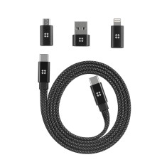 Cablu magnetic USB-C la Type-C 240W Edizard, 1.5m, EZ820101150 foto