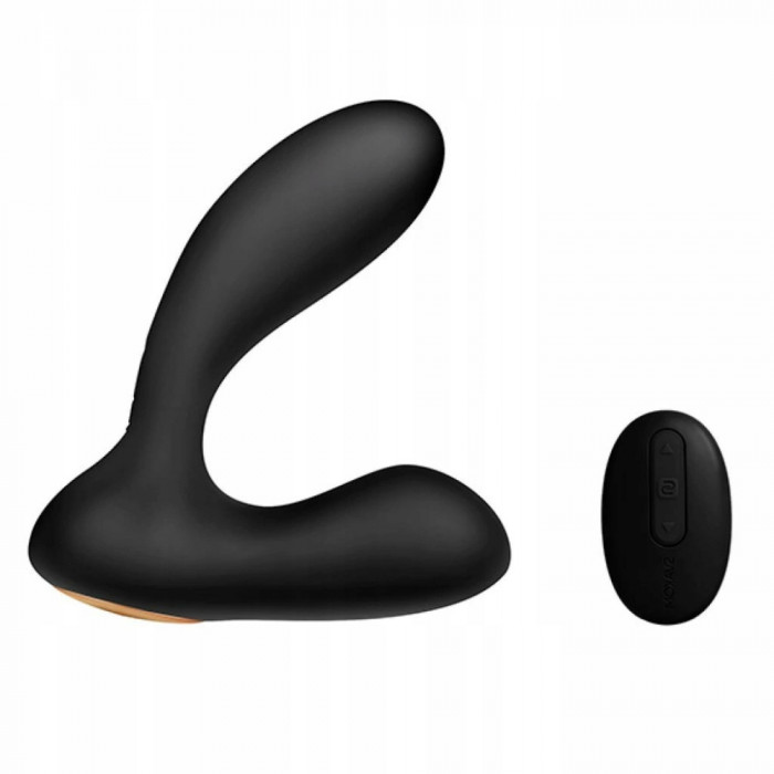 Dop anal - Svakom Vick Dop puternic cu telecomandă Vibrator cu telecomandă negru