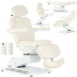 Scaun cosmetic electric pentru salonul de cosmetică pedicure reglare 4 cilindri Zayden