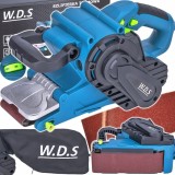 Slefuitor cu banda si sac atasat, 2000w, 6 trepte viteza, 220V, WDS