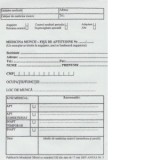 Medicina muncii. Fisa de aptitudini