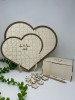 Guest book puzzle,in forma de inima