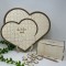 Guest book puzzle,in forma de inima