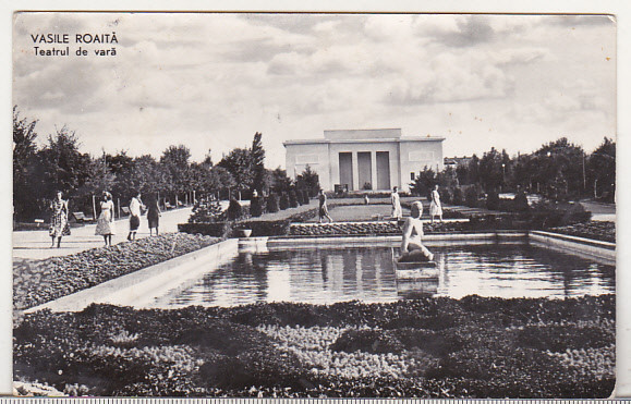 bnk cp Vasile Roaita - Teatrul de vara - uzata