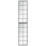 Cumpara ieftin Oglinzi de perete, 2 buc., negru, 100x40 cm, metal