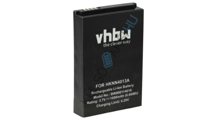 Baterie radio VHBW de &icirc;nlocuire pentru Motorola BT90, HKNN4013A, HKLN4440B, BT110, HKNN4013B - 1800 mAh 3,7 V Li-Ion