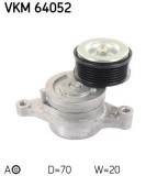 Rola Intinzator curea transmisie Mazda 2, 3 Motor 1.3, 1.3, 1.3 BiFuel, 1.3 MZR, 1.5, 1.5 MZR, 1.6, 1.6, 1.6, 1.6, 1.6, diam. 71 mm, 22 mm, OE