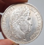 5 francs / franci 1841 W, argint